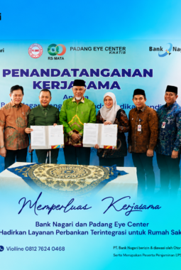 Bank Nagari Perkuat Sinergi dengan PT Muda Medika Mandiri untuk Transformasi Layanan Kesehatan di Sumbar